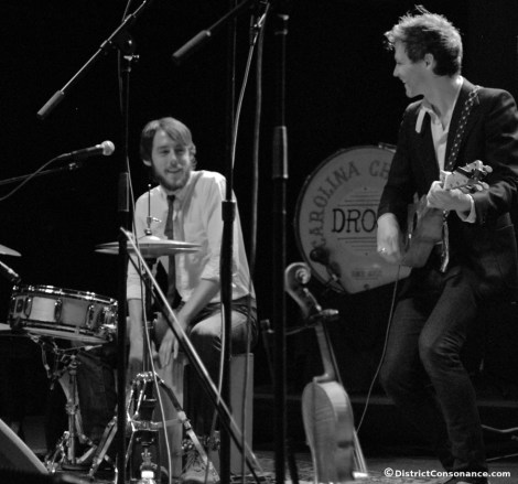 Drummer Philip Mayer with David Wax