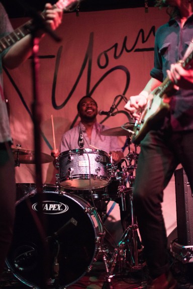 Tim Burkhead on drums.